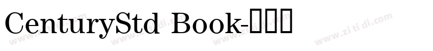 CenturyStd Book字体转换